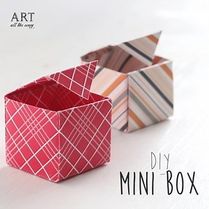 DIY: Mini box Watch more: http://21frames.in/artalltheway Follow us on Instagram: https://www.instagram.com/ventunoart Subscribe Youtube: https://www.youtube.com/user/TheVentunoart | Art All The Way