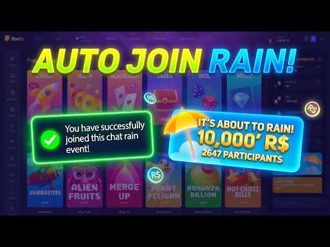 Free Bloxflip Auto Rain Joiner