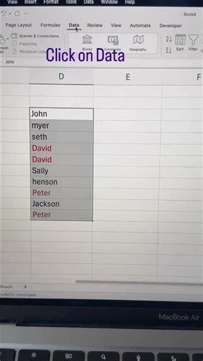 How to remove duplicates from excel-2026 fast and easy #excel #duplicates