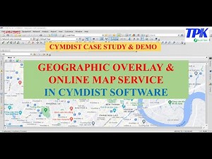 CYMDIST SOFTWARE: GIS Integration with Geographic Overlay & Online Maps Service
