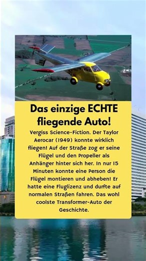 Taylor Aerocar: Auto oder Flugzeug? ✈️🚗