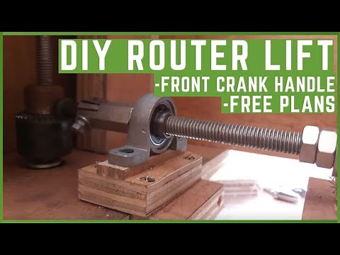 DIY Router Lift with Free Plans - Part 2