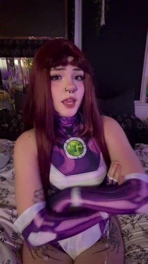 it’s been so long since i’ve done starfire omghi #starfire #starfirecosplay #teentitanscosplay #cosplaygirl #fyp
