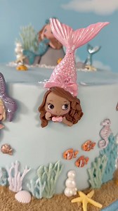 4.3K views · 34 reactions | 隆‍♀️ Just finished this magical mermaid cake using our brand new Mermaids + Under the Sea moulds!✨ Cutest ocean vibes EVER — who else is obsessed?!  www.karendaviessugarcraft.co.uk #mouldmakers #mermaidcake #undertheseacake #caketok #smallbusinesslove #cakedecorating #mermaidparty #siliconemoulds #supporthandmade | Karen Davies Sugarcraft | Facebook