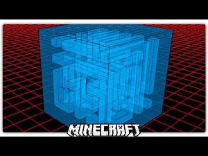 Three Dimensional Minecraft Mazes