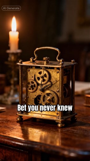 The first alarm clock only rang at 4 AM#DidYouKnow #facts #MindBlown #ScienceFacts #history
