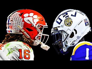 Clemson vs LSU || 2020 National Championship Hype ᴴᴰ