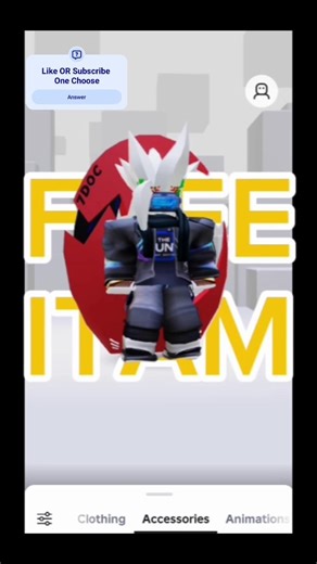 Cool Free Itam In Roblox This Video for you🤯