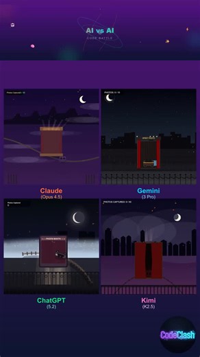 CodeClash | Prompt used in this battle:Create a single-file HTML/CSS/JS P5.js Canvas (1080×1080) time-delta-driven animation of a “Haunted Photo Booth... | Instagram