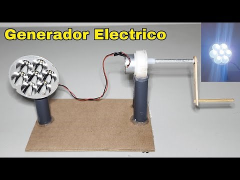 Cómo Hacer Un Generador Electrico Casero para la Escuela