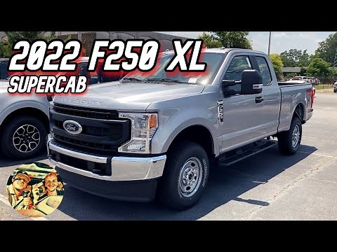 NEW 2022 FORD F250 SUPERCAB 4x4- 7.3L Ready For Work: Walkaround & Features
