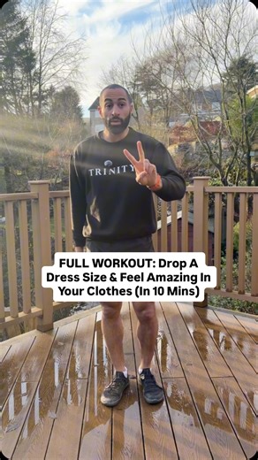 TRINITY Transformation on Instagram: "🙋🏼‍♀️ Comment “GUIDE” to get our Fit Over 40 Secrets Guide full of more workouts and nutritional advice for women over 40. \- Women over 40! 👇🏼 If you’re short on time but want to lose weight, shrink your waist, and feel amazing in your clothes again, a 10-minute session like is exactly what you need. (3x a week) No jumping. No burpees. Just simple, effective strength training moves that actually work for women around menopause. 3 rounds of: ✅ Goblet Squ