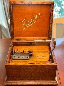 Antique Regina Music Box - Etsy Australia