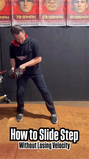 How to Slide Step Without Losing Velocity Struggling with your slide step? Most young pitchers do it wrong—and it kills their velocity and spin. ❌ X Example: The lift leg opens early and rushes the delivery. This leads to poor hip load, early trunk rotation, and less power to the ball. ✅ Check Example: The lift leg stays internally rotated, keeping the hips closed. This allows the pitcher to sit into the back leg, load the hip, and activate triple extension hip-to-shoulder separation—even in the