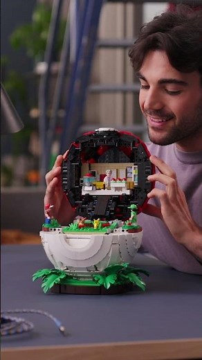 Assemble cette maquette collector Poké Ball Moments Cultes de Dresseur⚡💥#pokemon #lego #construction