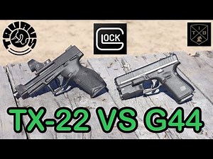 Glock 44 vs Taurus TX-22 Competition: Ultimate .22 LR Shoot-Off!