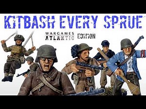Kitbash EVERY Bolt Action Sprue: Part 3 [Wargames Atlantic Edition]