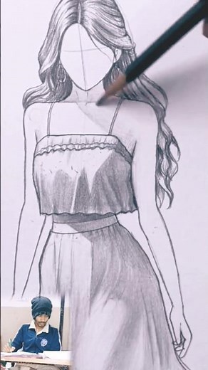 Drawing tutorial for beginners.#art #drawing