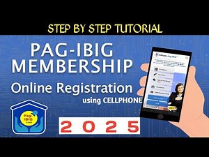 PAG-IBIG ONLINE REGISTRATION 2025. Paano mag register sa Pag-ibig online?