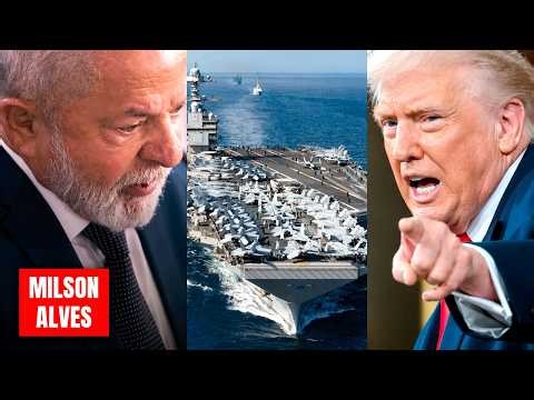 LATEST NEWS: US reacts BADLY to Lula's announcement: Aircraft carrier will come to Brazil.
