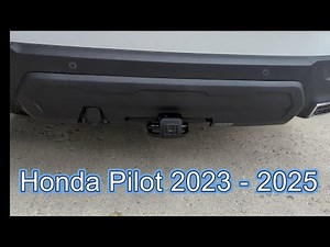 How to Easily Install Trailer Hitch and Wiring Harness | 2023 – 2026 Honda Pilot