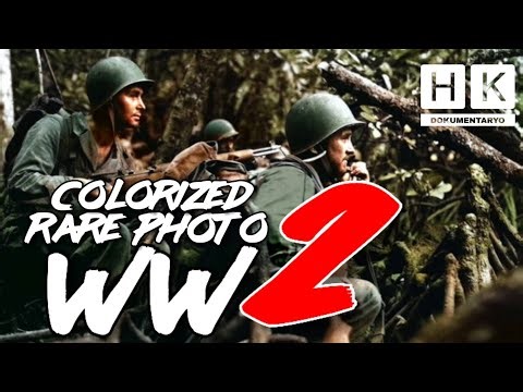 RARE COLORIZED PHOTOS OF WORLD WAR 2 | MIGHT HAVE NEVER BEEN SEEN BEFORE.