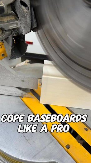 How to cope inside corners like a pro #woodworking #diy #carpentry #remodeling #fblifestyle | Crcarpentryremodeling