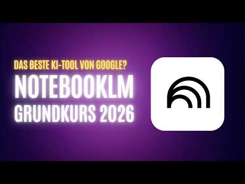 NotebookLM Basic Course 2026 - How Google's best AI tool works - 35-minute crash course