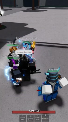 part 2 having fun with fans❤️❤️❤️#tsb #thestrongestbattleground #lky #tsbg #roblox