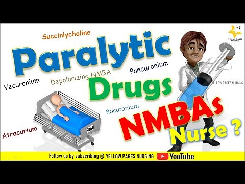 Paralytic drugs | Neuromuscular Blocking Agents | NMBA | Muscle relaxants nursing considerations