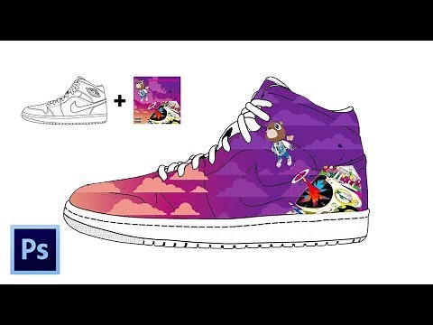 HOW TO PHOTOSHOP ANY SHOE ! ! !