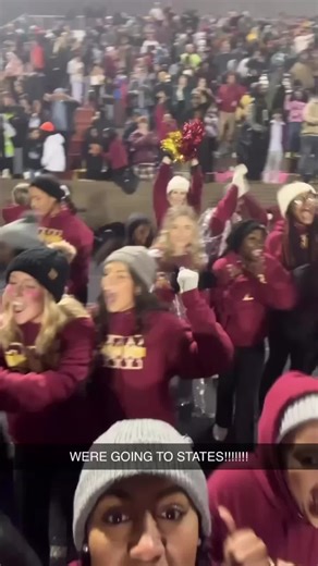 HICKORY HIGH VARSITY FOOTBALL HEADING TO STATES❤️💪🏽🌪️🚨📣🏆 #playoffs #varsityfootball #varsitycheer #states