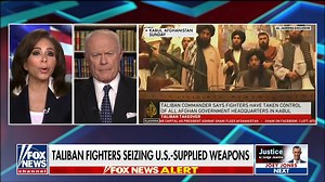 “This was a presidential decision failure…it is awful.” – Retired U.S. Army Col. David Hunt on the seizure of billions in U.S. weaponry in Afghanistan | Judge Jeanine Pirro