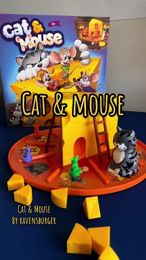 Cat & Mouse by Ravensburger #game #games #boardgame #boardgames #familygame #gamenight #gametok #familygamenight #catandmouse #ravensburger #christmasgiftideas