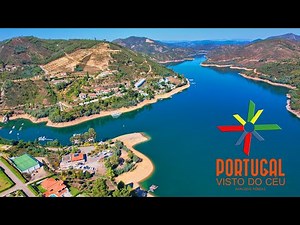 Lago Azul o lago encantado 🏞️ Blue Lake the enchanted lake 🛥️ Ferreira do Zêzere - 4K UltraHD
