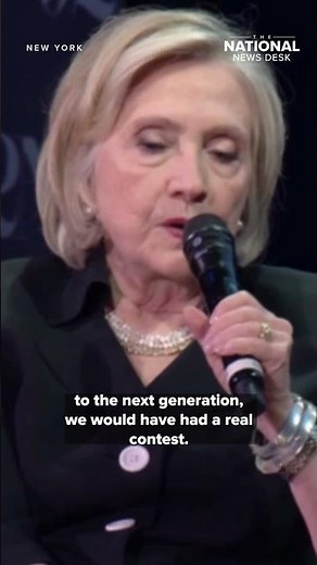 Hillary Clinton calls Biden's reelection campaign a "terrible mistake"