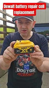 Dewalt battery repair cell replacement #doctorlefthandthread #batteryrepair #dewalt