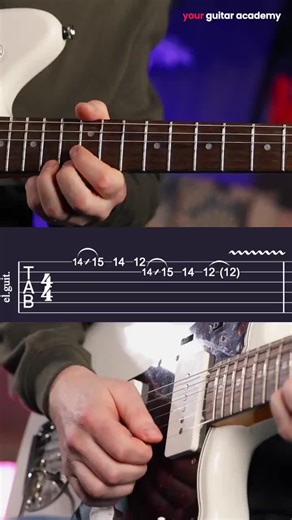 4 Intermediate Blues Licks Guitar Lesson - Lick Four Dan breaks down 4 intermediate blues licks for you to add to your very own lick library. Dan will also be taking a deep dive into the theory behind each lick, to help you create your own blues licks in a similar style! Here is a look at lick four, which Dan breaks down in more depth over on our YouTube channel. 👉 Link in our bio Check out our courses with a 7 day free trial 👉 Link in our bio You'll get access to all the course material, prog