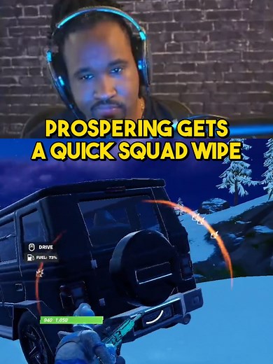 Prospering is Surrounded From All Sides, but Never Folds! #fortnite #fortniteclips #squadwipe #fyp #prospering