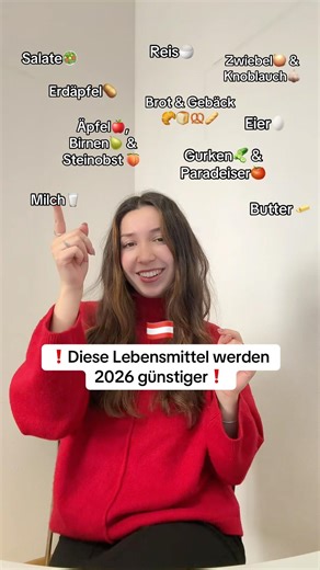 ❗Grundnahrungsmittel werden in Österreich ab Juli dauerhaft billiger. 💪