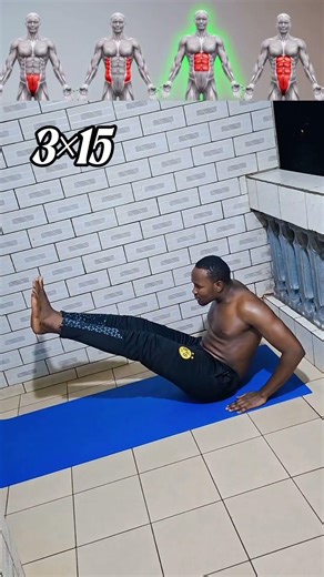 6 Abdos visibles à la maison 🔥 (Spécial Débutants) #fitnessfrance #motivation #abdos