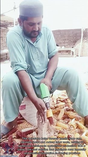 Corn Kernel Separator with Drill || Unique Idea