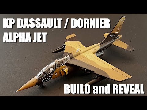 Topaz Aggressor: Kovozávody Prostějov Dassault/Dornier Alpha Jet A "Top Aces" ~ build and reveal