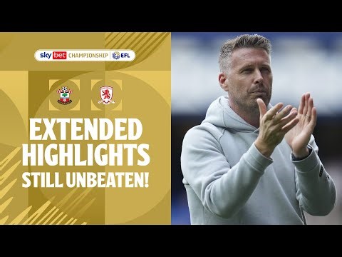 STILL UNBEATEN! | Southampton v Middlesbrough extended highlights
