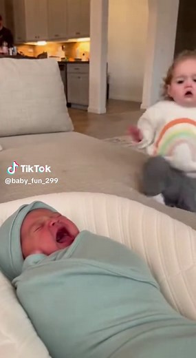 Funny Baby vs. Toddler: Hilarious Big Sister Drama