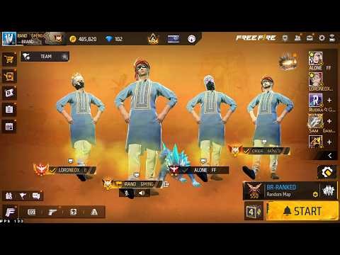 🔥 BRAND GAMING IS LIVE RIGHT NOW! | INSANE FREE FIRE RANK PUSH 🔥 💥 JOIN FAST! #BrandGaming