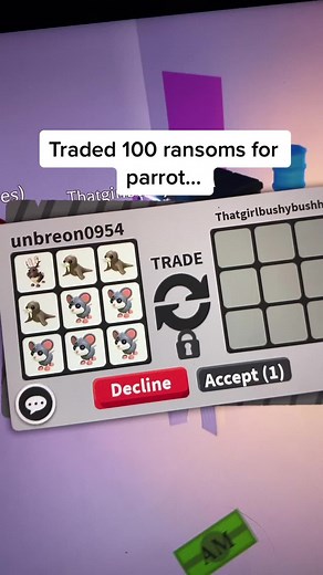 She blocked me on tt but her her user is seen kn the trades! #roblox #adoptme #foryou #fy #fypage #fypシ #adoptmeroblox #adoptmeroblox #scammed #scammedme