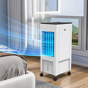 Advwin 3-In-1 Windowless Portable Air Conditioner,Evaporative Cooler Fan with 2 gal Tank, 3 Speeds, Remote, White,3 Speeds， - Walmart.com