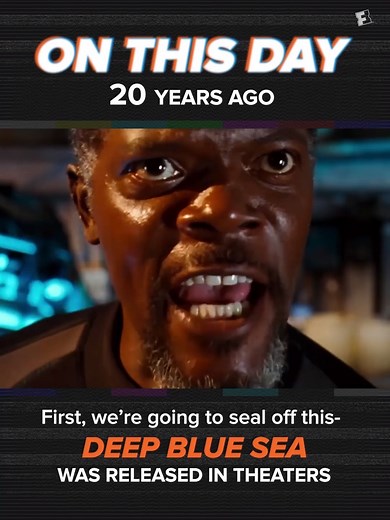 20 years ago Samuel L. Jackson gave us the greatest movie twist ever. 🦈 | MOVIECLIPS