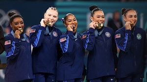 Simone Biles becomes most decorated U.S. Olympic gymnast, leads Team USA to women's team gold